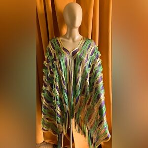 Mardi Gras Poncho